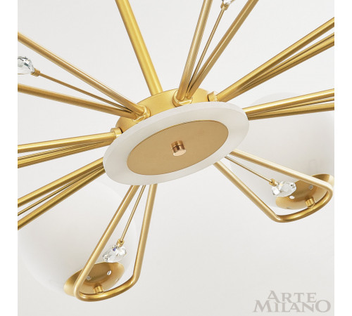 Люстра на штанге Arte Milano Neapolis 277138/8 GD