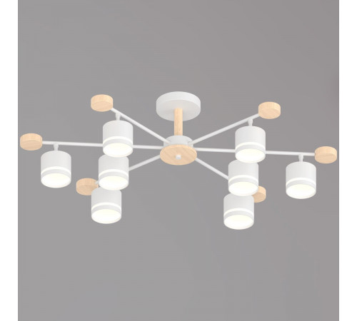 Люстра на штанге Reluce 78730-0.3-08 GX53 WH+WOOD