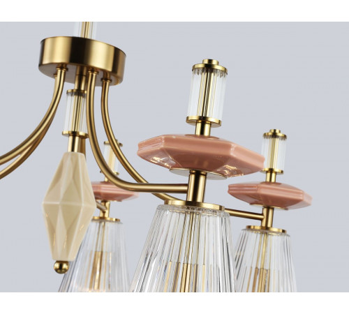 Люстра на штанге Ambrella Light High Light Ceramo Modern LH53183