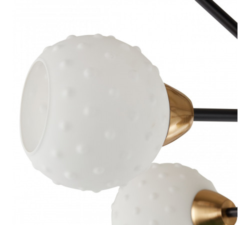 Люстра на штанге Arte Milano Neapolis 278408/8+1 BK/GD