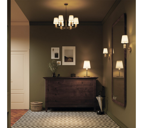 Люстра на штанге Maytoni Lira MOD483PL-06BS