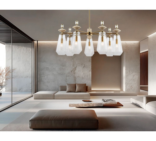 Люстра на штанге Ambrella Light High Light Ceramo Modern LH53306