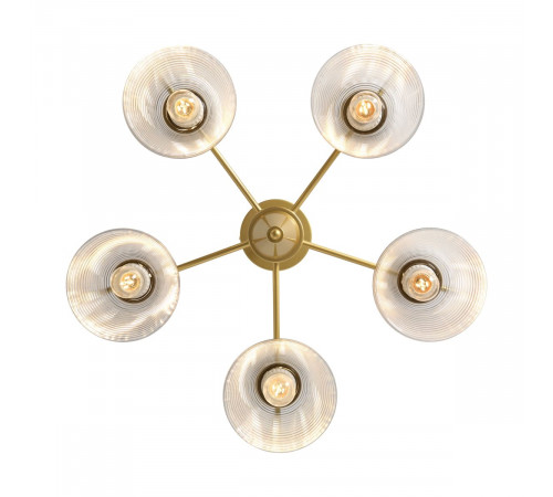 Люстра на штанге Freya Blissa FR5588CL-05BZ