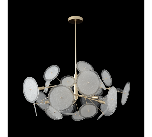 Люстра на штанге Crystal Lux DANDELION SP10 GOLD