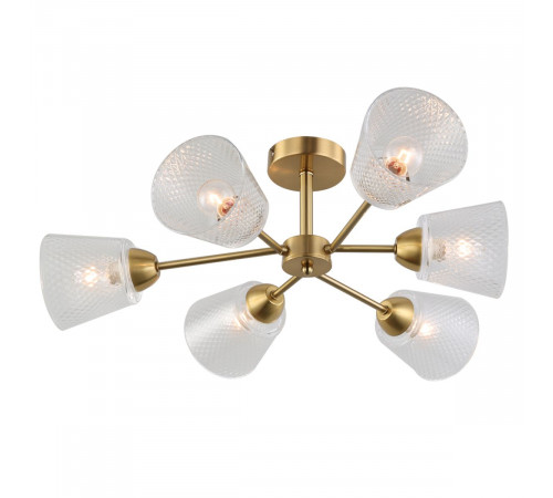 Люстра на штанге Escada Amarant 1104/6P Brass