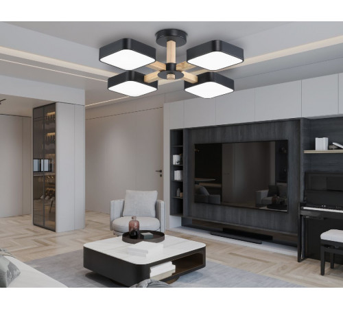 Люстра на штанге Ambrella Light Linetech Comfort FL4880
