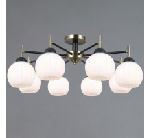 Люстра на штанге Illumico IL0579-8CSQ-25 BK AB TRENTO