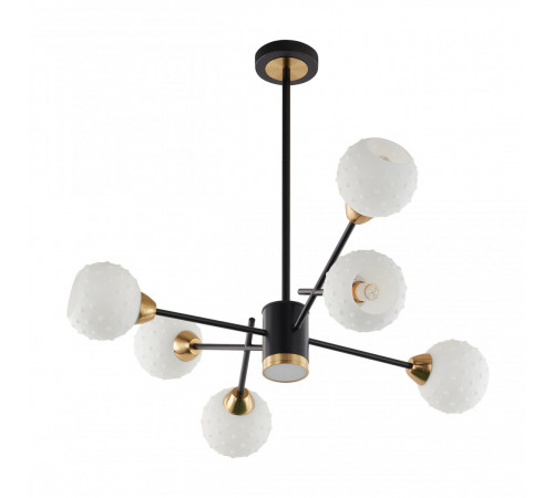 Люстра на штанге Arte Milano Neapolis 278408/6+1 BK/GD