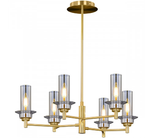 Люстра на штанге Illumico IL5216-6PLS-24 HIGHBALL