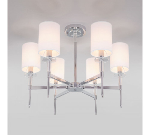 Люстра на штанге Eurosvet Brielle 60132/6 хром