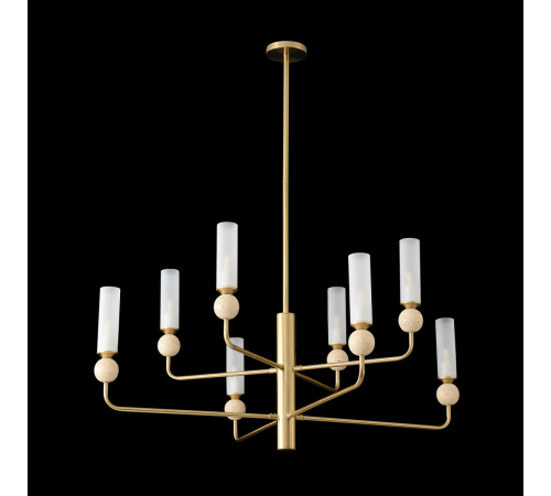 Люстра на штанге Crystal Lux SIMPLY SP8 BRASS