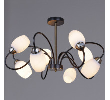 Люстра на штанге Reluce 01270-0.3-08B BK+AB