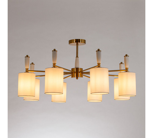 Люстра на штанге Arte Lamp Waverley A4102PL-8PB Люстра на штанге Arte Lamp Waverley A4102PL-8PB