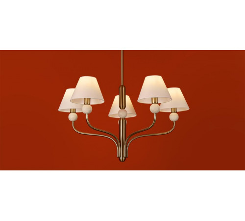 Люстра на штанге Freya Aurelia FR2058PL-05BS