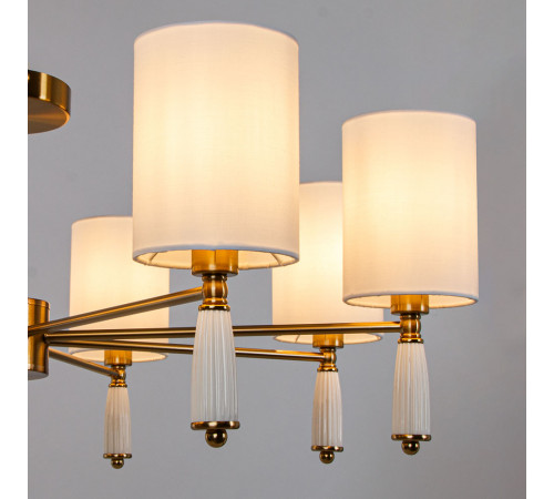 Люстра на штанге Arte Lamp Waverley A4102PL-8PB Люстра на штанге Arte Lamp Waverley A4102PL-8PB