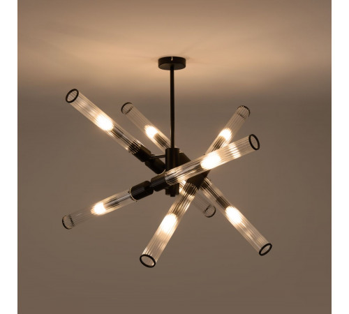 Люстра на штанге Freya Radiant FR5642PL-08B