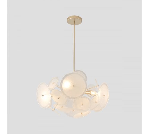 Люстра на штанге Crystal Lux DANDELION SP6 GOLD