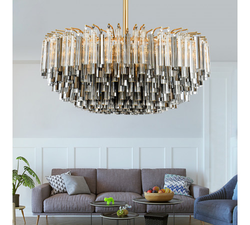 Люстра на штанге ImperiumLoft Smoky 102062-26