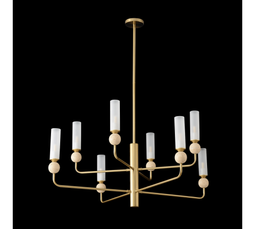 Люстра на штанге Crystal Lux SIMPLY SP8 BRASS