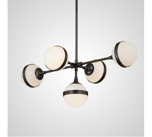 Люстра на штанге Delight Collection Peggy 9252P/5L black