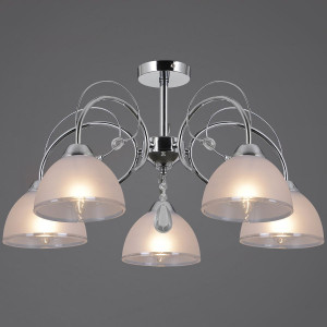 Люстра на штанге ILLUMICO ILLUMICO IL0495-5CSQ-25CH ELITE