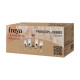 Люстра на штанге Freya Refraction FR5650PL-08BBS