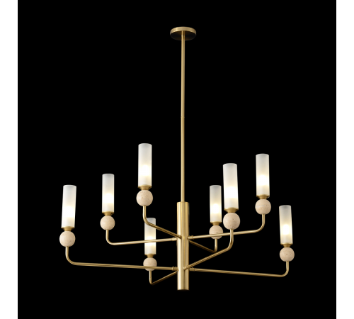 Люстра на штанге Crystal Lux SIMPLY SP8 BRASS