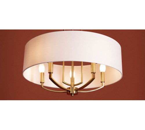 Люстра на штанге Freya Arricci FR2059PL-05BS