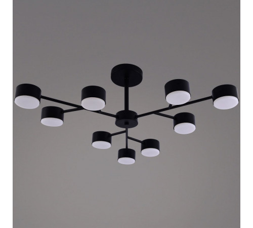 Люстра на штанге Reluce 03726-0.3-09 BK GX53