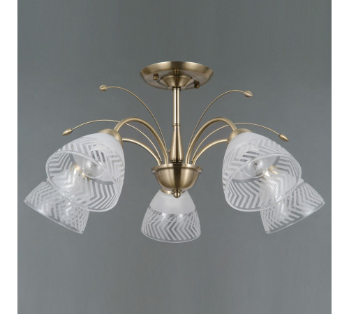 Люстра на штанге Illumico IL0594-5CSQ-25 AB AREZZO