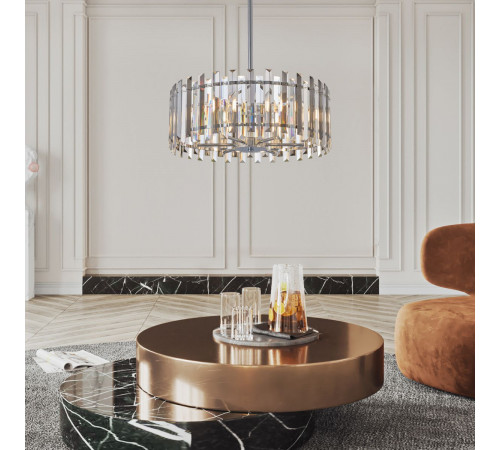 Люстра на штанге Arte Milano Sorrento 375209/6/350/490 CR Люстра на штанге Arte Milano Sorrento 375209/6/350/490 CR
