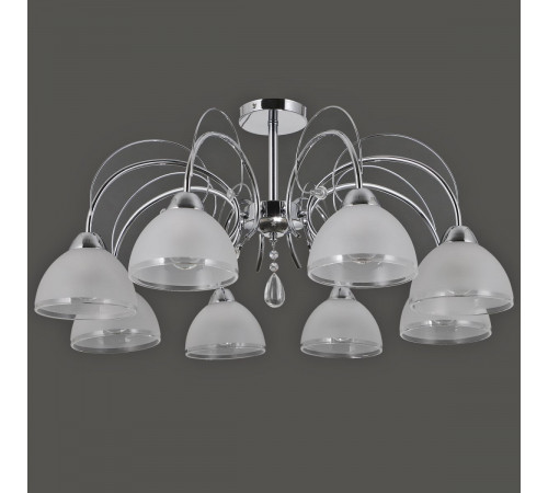 Люстра на штанге ILLUMICO ILLUMICO IL0495-8CSQ-25CH ELITE