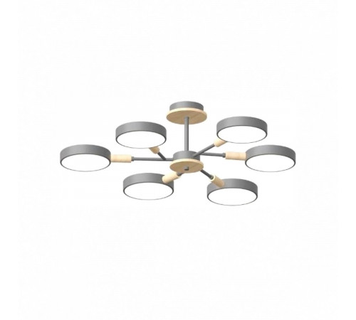 Люстра на штанге LED4U L3218-740 GR Люстра на штанге LED4U L3218-740 GR