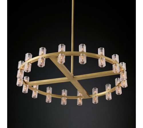 Люстра на штанге Delight Collection Arcachon KM1000P-36 brass