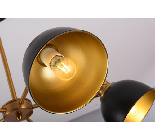 Подвесная люстра Lumina Deco Belmonti LDP D017-5 BK