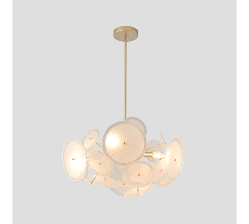 Люстра на штанге Crystal Lux DANDELION SP6 GOLD