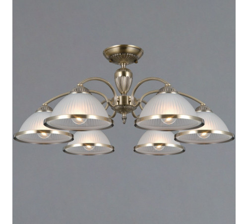 Люстра на штанге Illumico IL0596-6CSQ-25 AB AREZZO Люстра на штанге Illumico IL0596-6CSQ-25 AB AREZZO