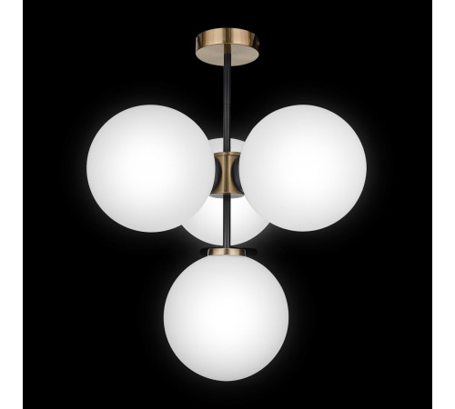 Люстра на штанге 33 Идеи CHN800S.04.17ABL.ASB-S32WH