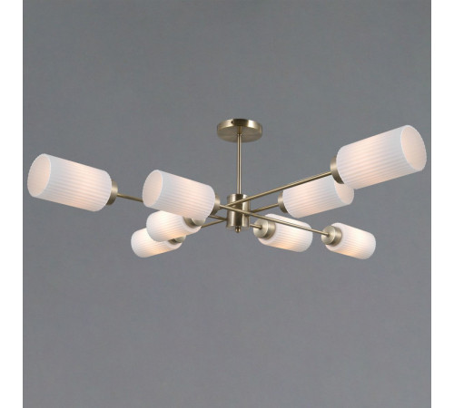 Люстра на штанге Illumico IL0737-8ASQ-25 AB NAPLES