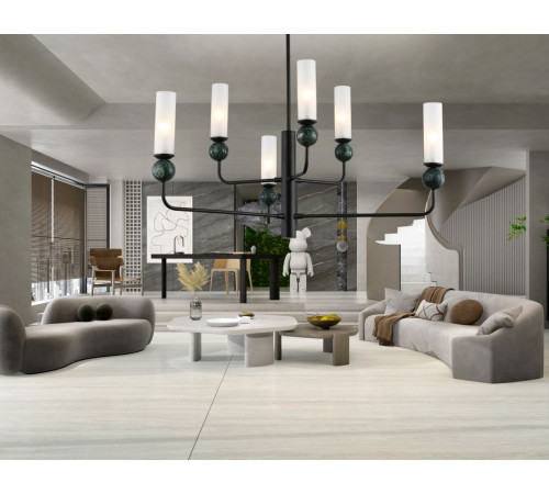 Люстра на штанге Ambrella Light High Light Ceramo Modern LH53274