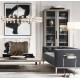 Люстра на штанге Delight Collection Arcachon KM1000P-36 brass