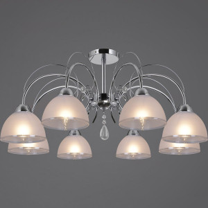 Люстра на штанге ILLUMICO ILLUMICO IL0495-8CSQ-25CH ELITE