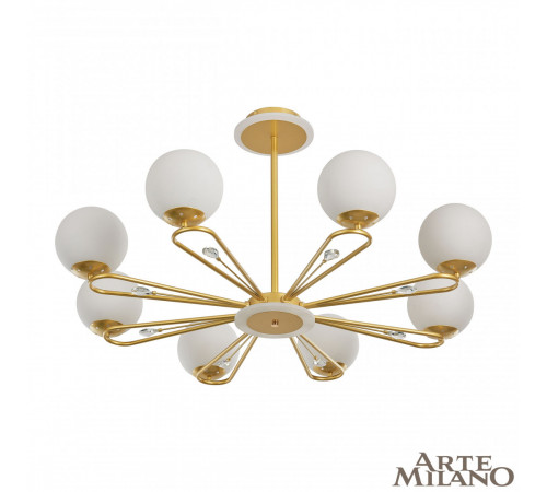 Люстра на штанге Arte Milano Neapolis 277138/8 GD