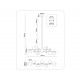 Люстра на штанге Ambrella Light High Light Modern LH51017