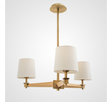 Люстра на штанге ImperiumLoft Stavra Jorgenson White/Light Wood 203578-26