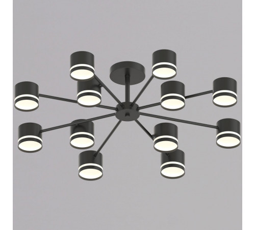 Люстра на штанге Reluce 89730-0.3-12 GX53 BK