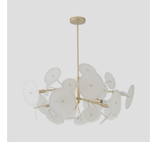 Люстра на штанге Crystal Lux DANDELION SP10 GOLD