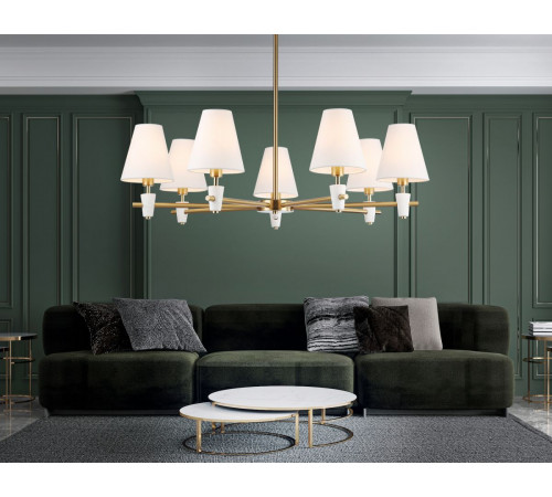 Люстра на штанге Ambrella Light High Light Ceramo Classic LH75045