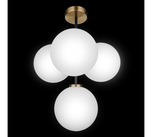 Люстра на штанге 33 Идеи CHN800S.04.17ABL.ASB-S32WH