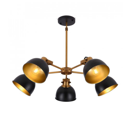 Подвесная люстра Lumina Deco Belmonti LDP D017-5 BK